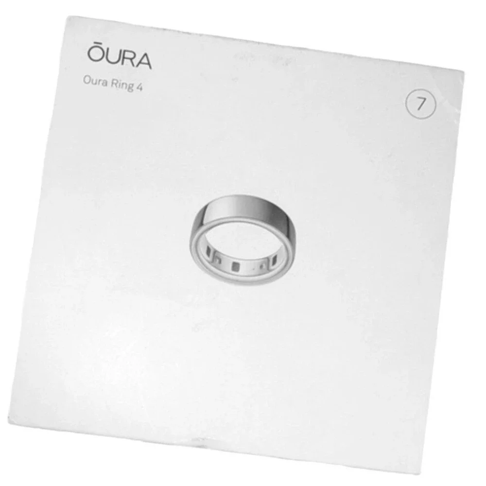 Oura Ring Gen 4 Gold Size 7 Fitness Sleep Tracker - Brand New Open Box Unused